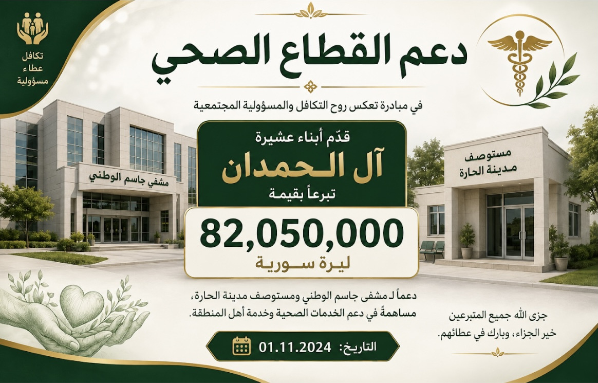 مبادرة دعم القطاع الصحي في المنطقة